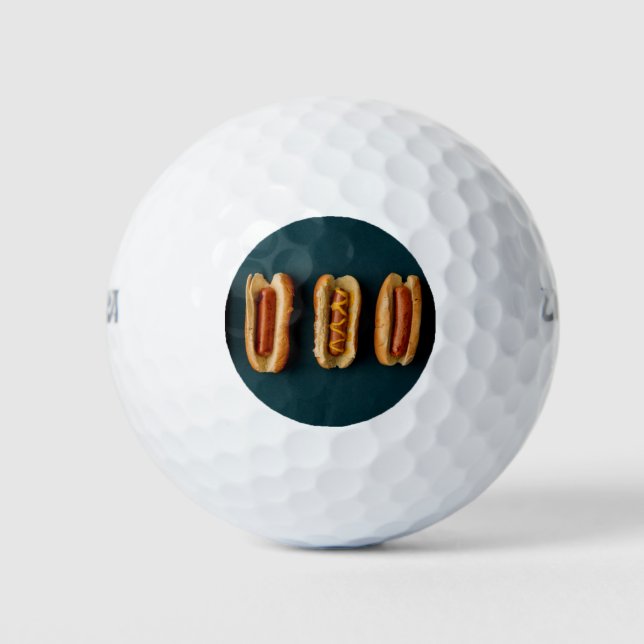 Hot Dogs and Buns Golfball (Vorderseite)