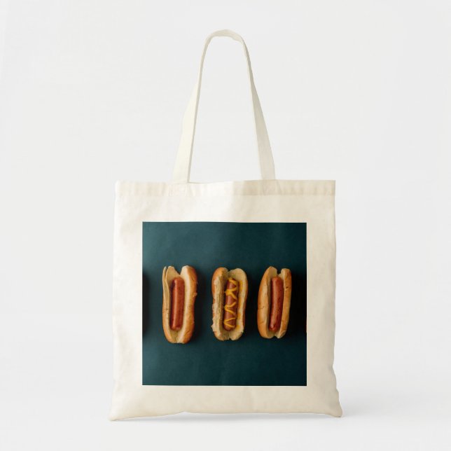 Hot Dogs and Buns Tragetasche (Vorne)