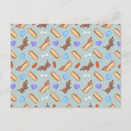 Hot Dogsund: Postkarte