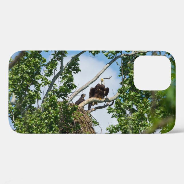 Hot Eagles iPhone Case (Rückseite (Horizontal))
