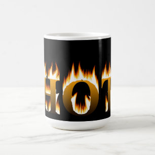 Hot Flames Kaffeetasse