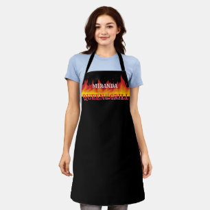 Hot Flames Queen of the Grill Grillmaster Schürze