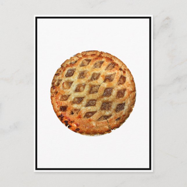 Hot Fresh Apple Pie Postkarte (Vorderseite)