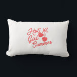 Hot Girl Summer Lendenkissen<br><div class="desc">Summer Is Coming

Front and Back design</div>