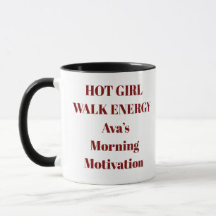 Hot Girl Walk Energie-Tasse Tasse