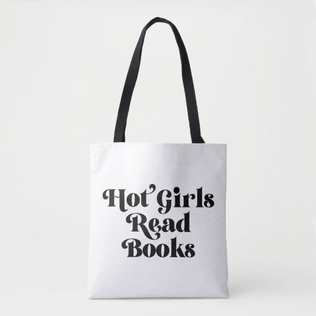 Hot Girls lesen Bücher Tasche (Vorderseite)