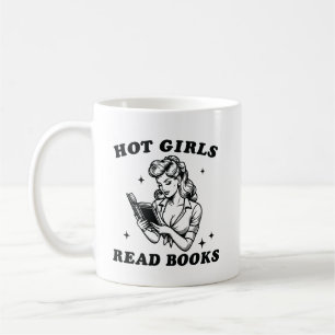 Hot Girls lesen Bücher Tasse Geschenk Trendcup