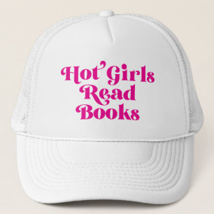 Hot Girls lesen Bücher Truckerkappe