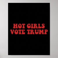 Hot Girls wählen Trump 2024 Wahl Tr