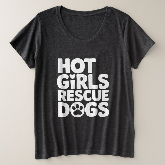 Hot Girs Secourt Chiens (Design devant)