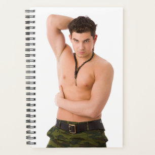 Hot Guy Gym Dude Big Biceps Weight Training Camo