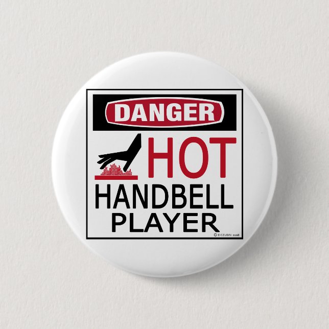 Hot Handbell Player Button (Vorderseite)
