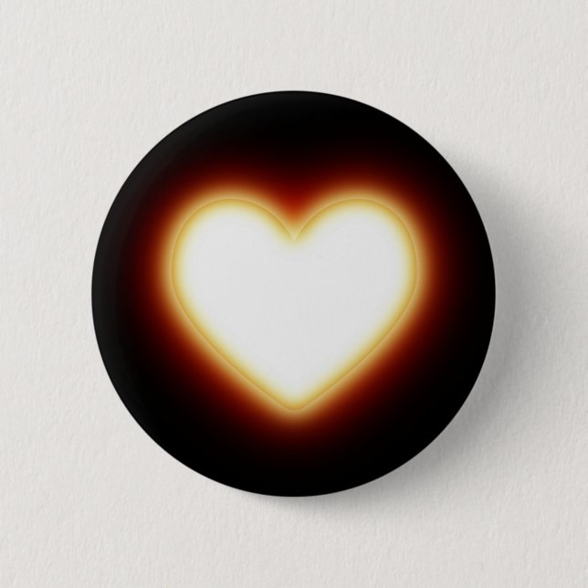 Hot Heart Button (Vorderseite)