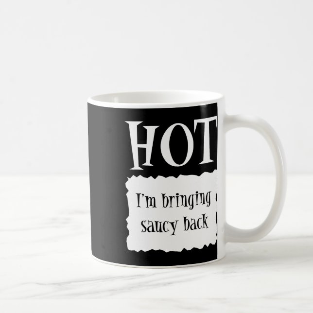 Hot - Hot Packet Halloween Taco Kostüm Kaffeetasse (Rechts)