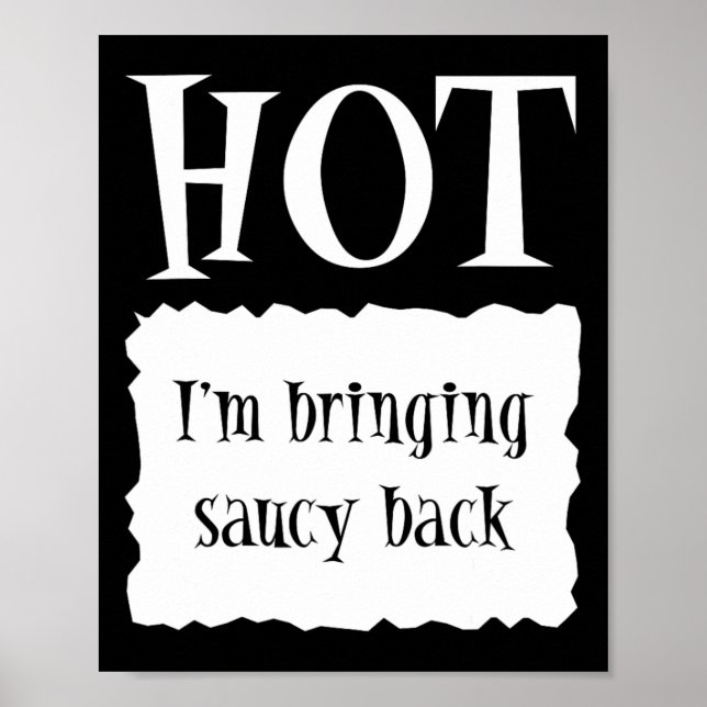 Hot - Hot Packet Halloween Taco Kostüm Poster (Vorne)