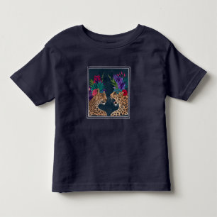 Hot House Leopard  Ein Paar Kleinkind T-shirt