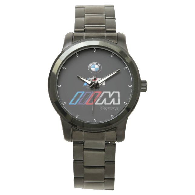 Hot Item Bmw Motor Quarzglas aus Edelstahl Armbanduhr (Vorderseite)