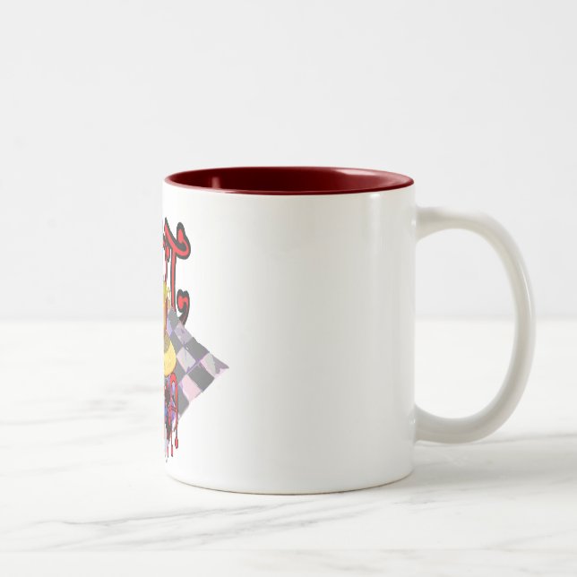 Hot Java Zweifarbige Tasse (Rechts)