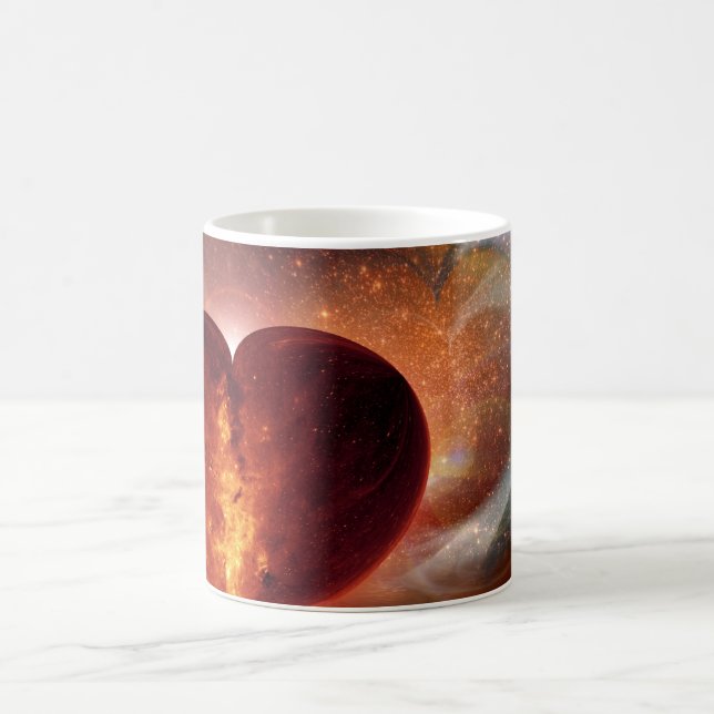 Hot Liebe Kaffeetasse (Mittel)