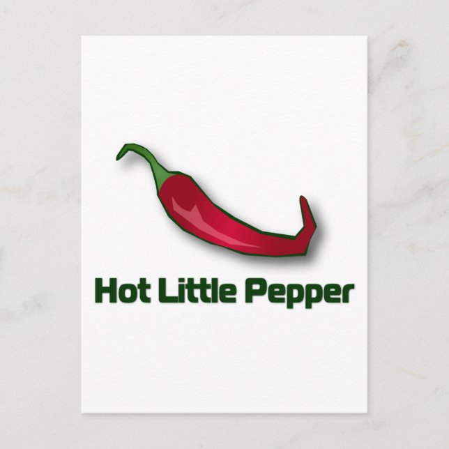 Hot Little Pepper Postkarte (Vorderseite)