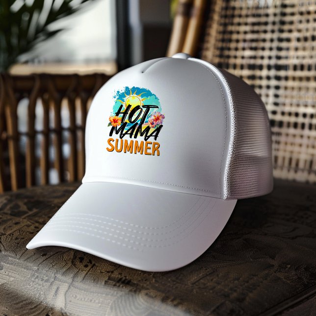 Hot Mama Summer Truckerkappe (Hot Mama Summer Trucker Hat)