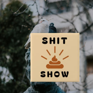 Hot Mess Express   Funny Chaos Button