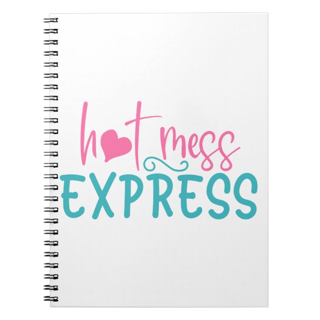Hot Mess Express Notizblock (Vorderseite)