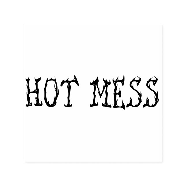 Hot Mess Permastempel (Design)