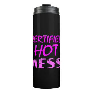 hot mess thermosbecher