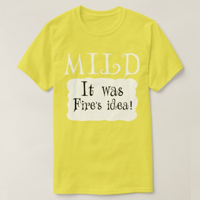 Hot Packet Halloween Taco Kostüm T-Shirt (Design vorne)