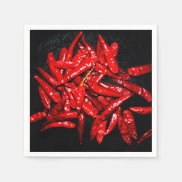 Hot Pepper - Stillleben Serviette