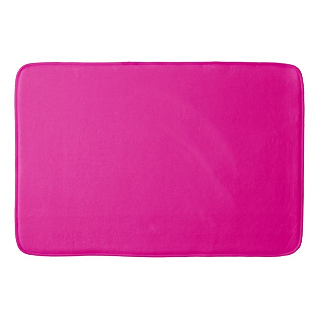 Hot Pink Bath Mat Badematte (Vorderseite)