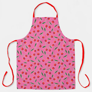 Hot Pink Berry Cherry Küche Schürze