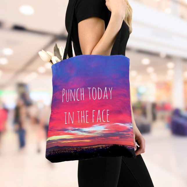Hot Pink Blue Sunset Punch heute in Fett Tasche (Von Creator hochgeladen)