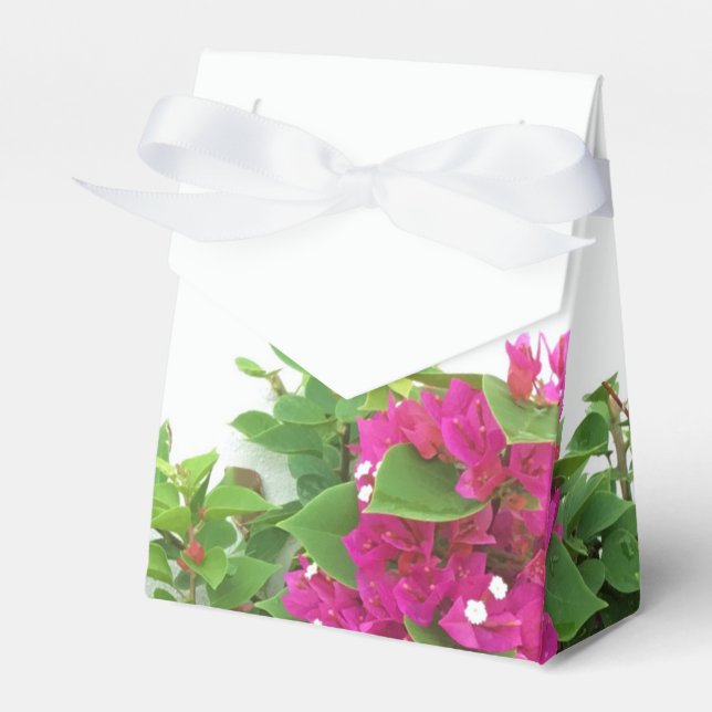 Hot Pink Bougainvillea Geschenkschachtel (Vorderseite)