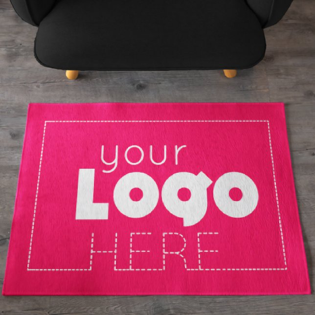Hot-Pink-Business-Welcome-Mat-Company-Logo Fußmatte (Von Creator hochgeladen)