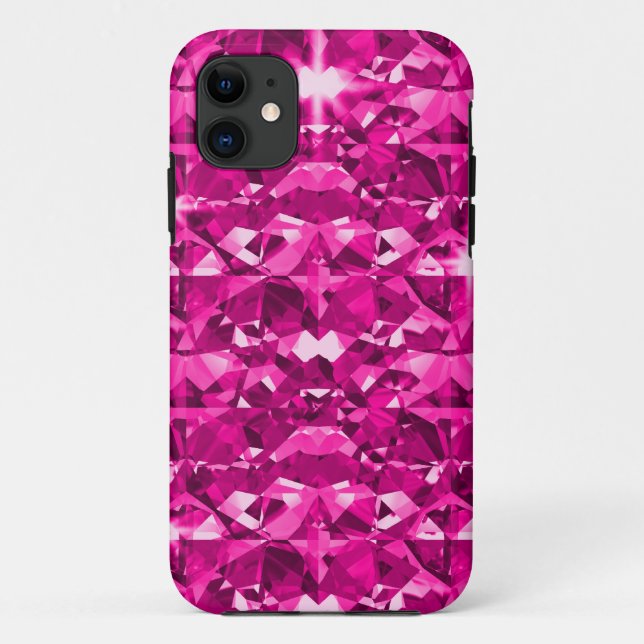 Hot Pink Diamonds Case-Mate iPhone Hülle (Rückseite)