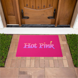 Hot Pink Doormat Fußmatte