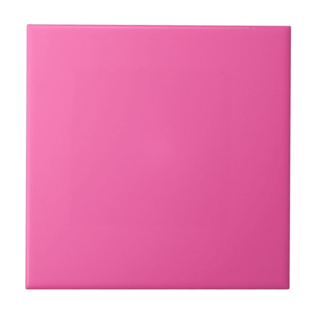 Hot Pink Fliese (Vorderseite)