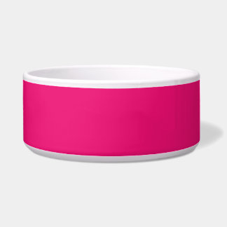Hot Pink Fuchsia große Haustierschale Napf