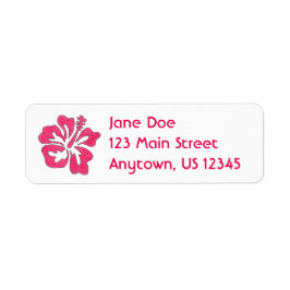 Hot Pink Hibiskus Tropical Island Blume