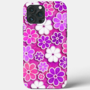 Hot Pink Hippie iPhone 60er Hippie iPhone 13 Case-Mate iPhone Hülle