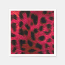 Hot Pink Leopard Print Faux 