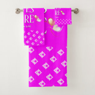 Hot Pink   LOVE LIVES ICI   Personnalisable