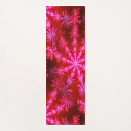 Hot Pink Magenta Sternexplosion Psychedelic Frakta Yogamatte