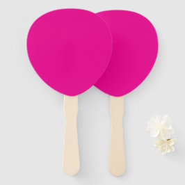 Hot-Pink-Paddel für kreativen Ausdruck Fächer