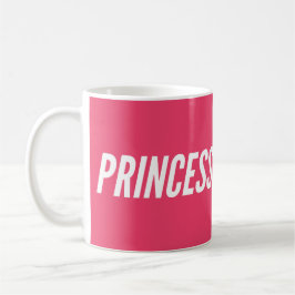 Hot Pink Princess Kaffeetasse