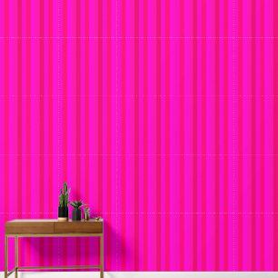 Hot Pink Red Magenta Himbeere Dogwood Rose Strip Tapete