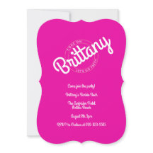 Hot Pink Retro Puppe, Lass uns Party gehen!