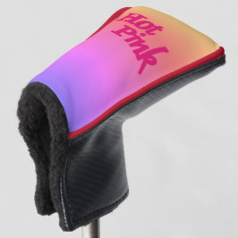 Hot Pink Reverse Golf Club Pappdeckel Headcover